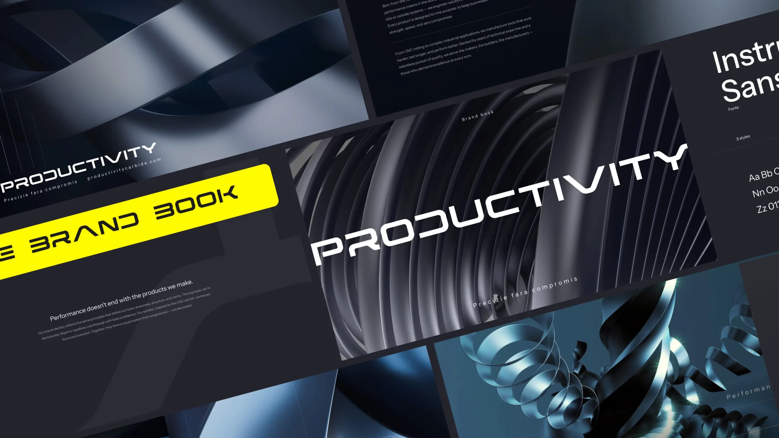 Marca de Produtividade – Precisão Industrial Reimaginada pela Creatif